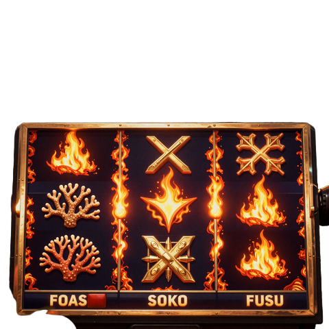 Volcano Sunset Online Slot mit gl&uuml;hender Lava und Sonnenuntergang im OnlySpins Casino
